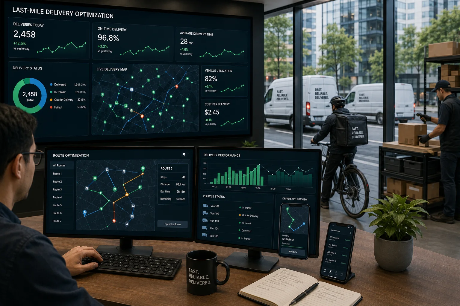 Last-Mile Delivery Optimization & Urban Fulfillment Engineering